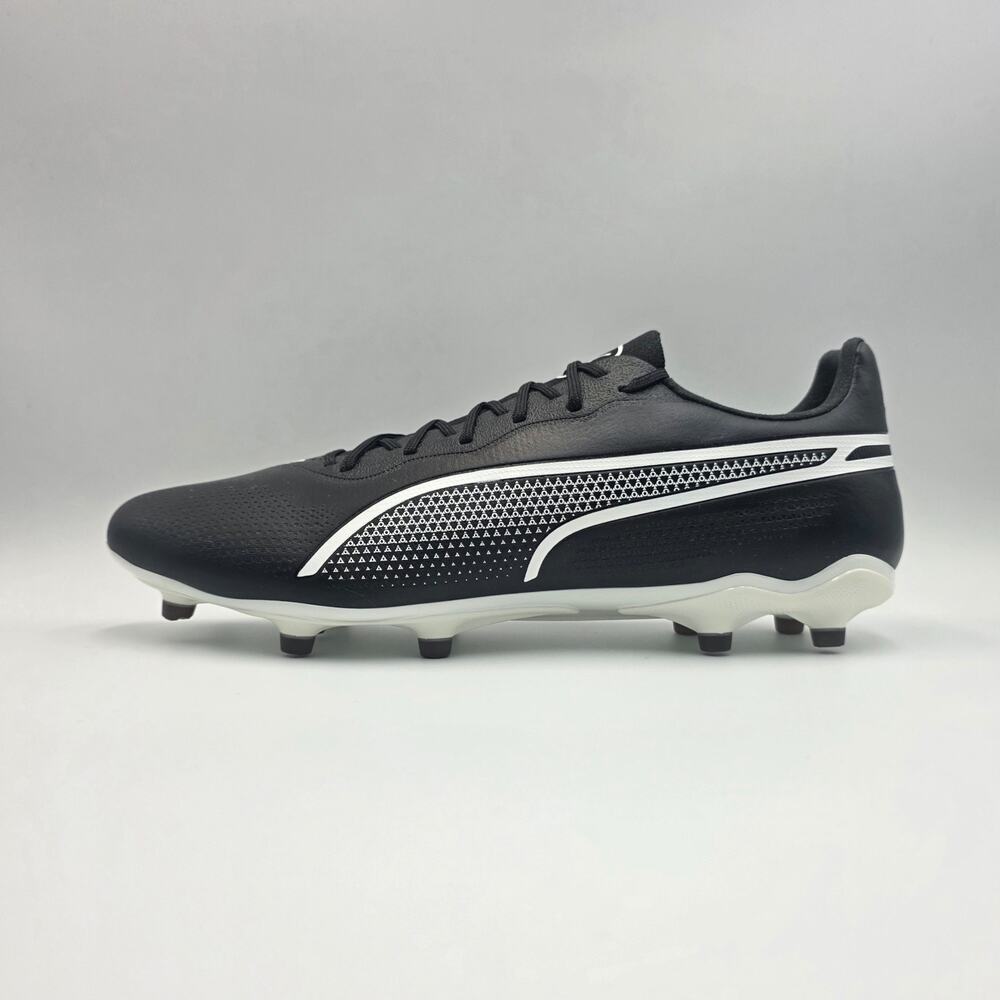 Puma King Pro FG/AG Men's Size 10.5 Soccer Cleats 107566-01 Black Eclipse Pack